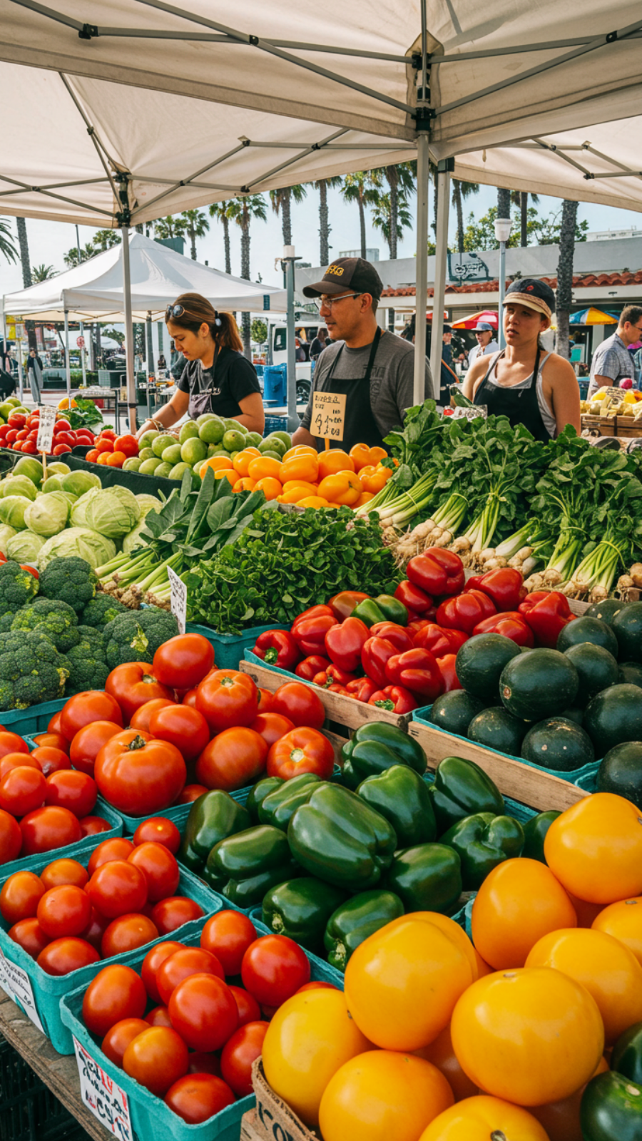 Explore Fresh Produce: Santa Monica Farmers Market, California