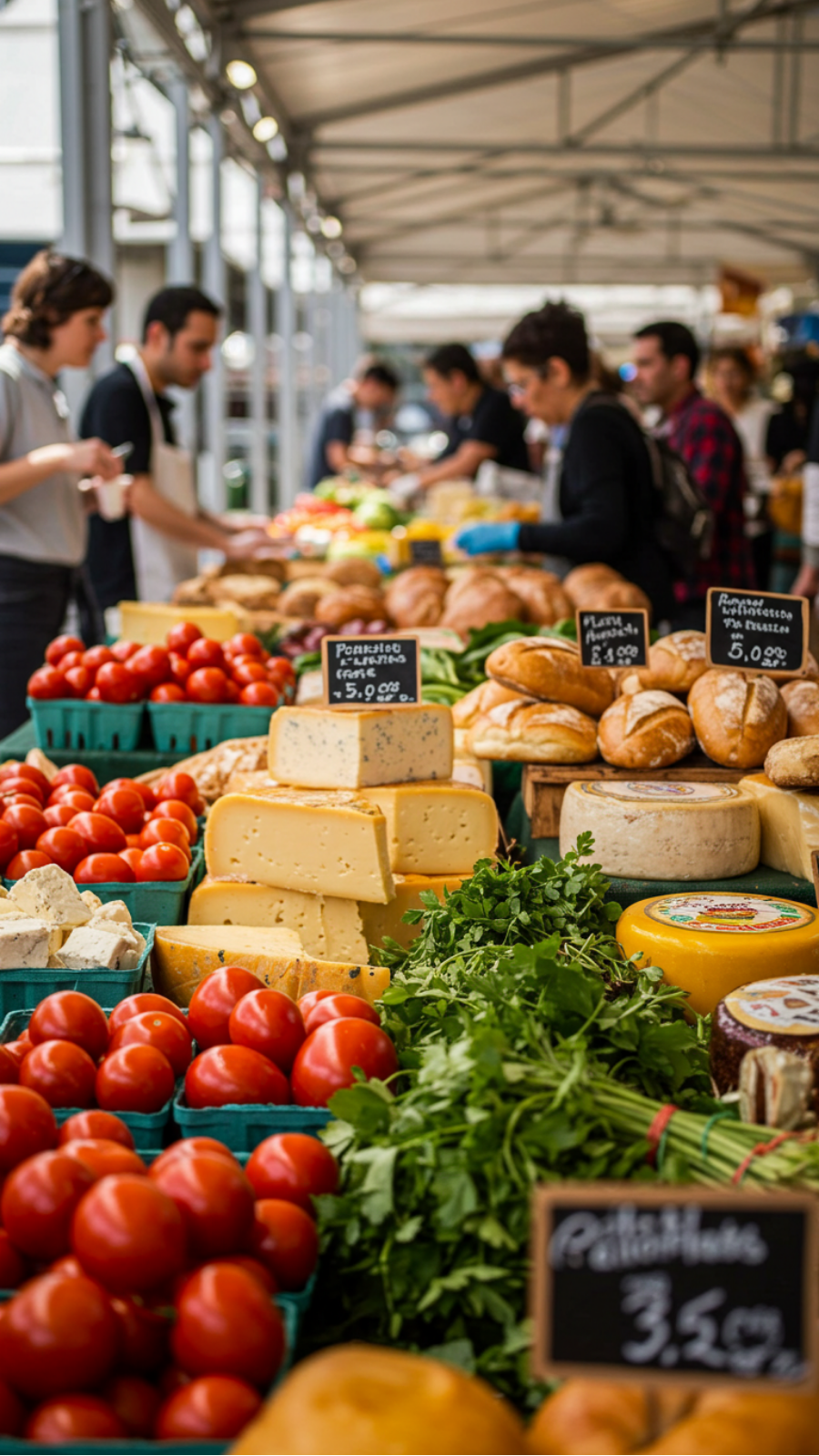 Vibrant Artisanal Goods: Ferry Plaza Farmers Market, San Francisco