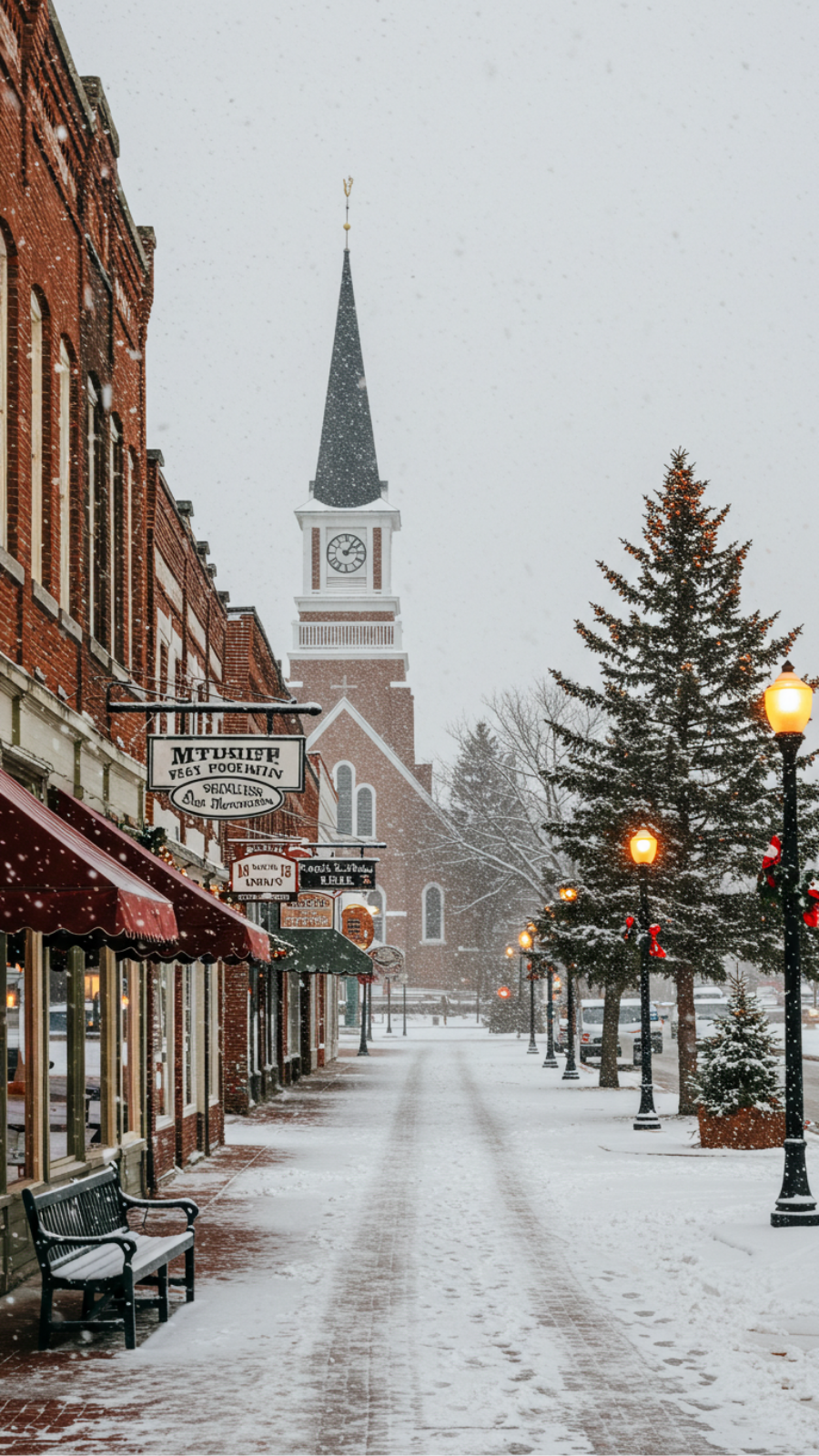 Enchanting Small Towns in the Midwest: Cozy Winter Vibes