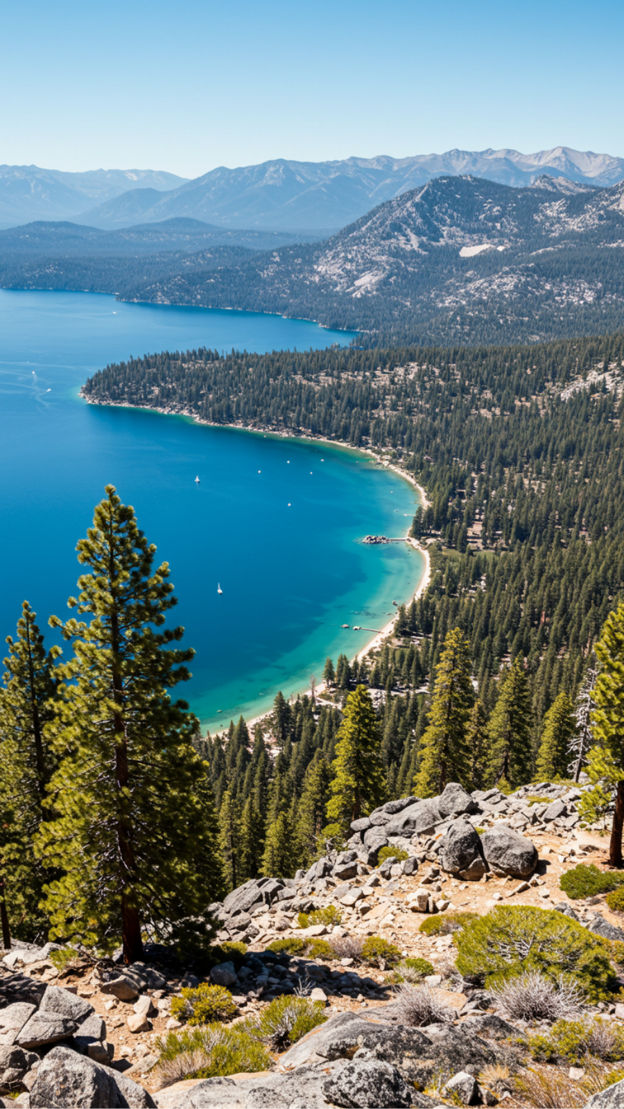 Enjoy the Serene Beauty of Lake Tahoe's Emerald Bay Lookout