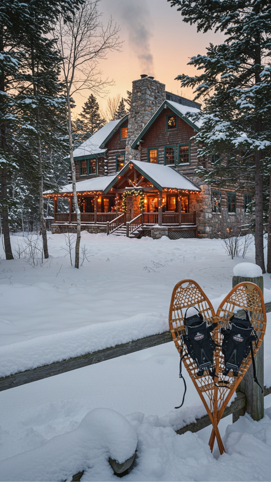 Rustic Lodges in the Adirondacks: Experience Winter Wonderland