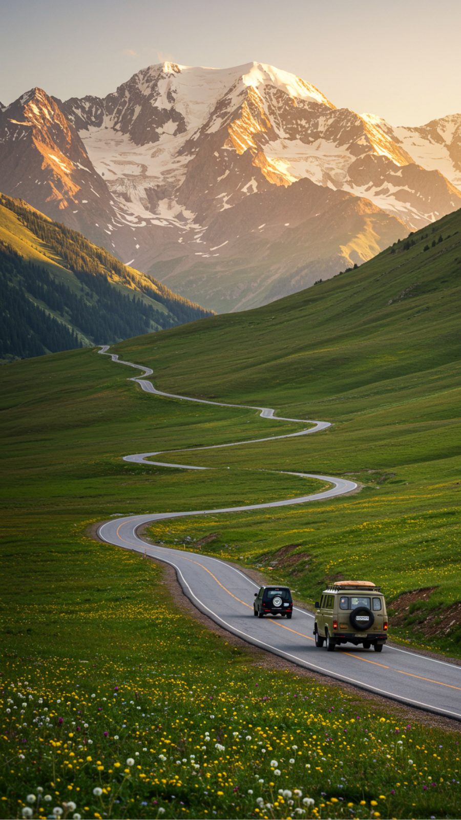 Scenic Drive: Touring the Majestic Landscapes of Kyrgyzstan