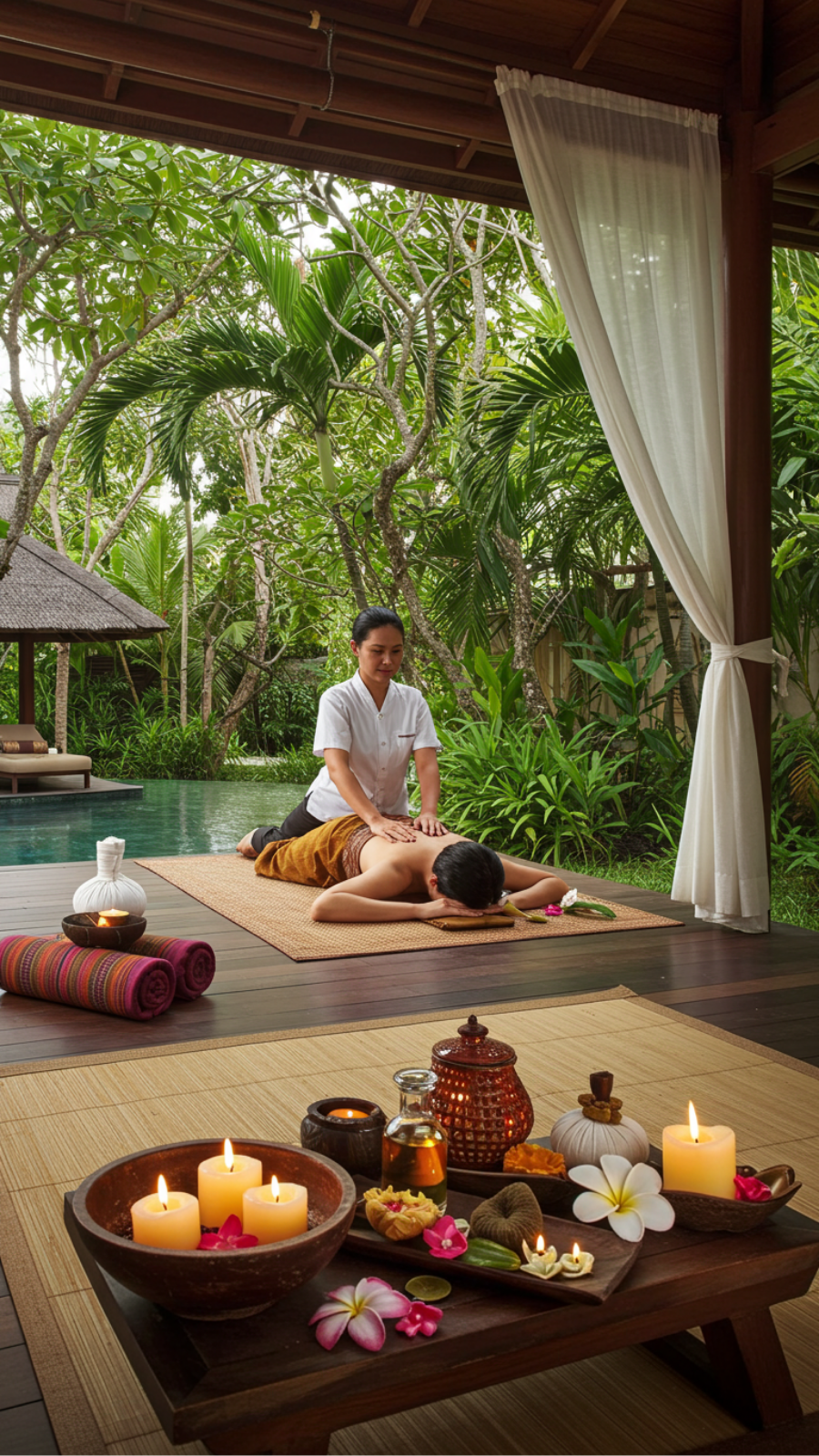 Spa and wellness experiences at retreats in Thailand