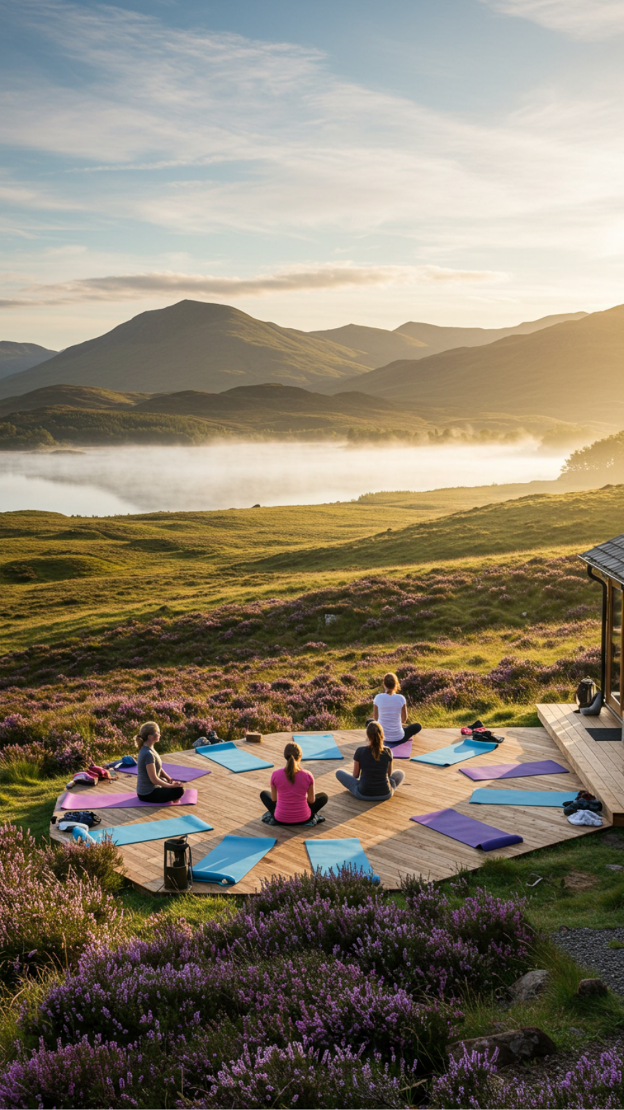 Mindfulness retreats: Digital detox in the Scottish Highlands