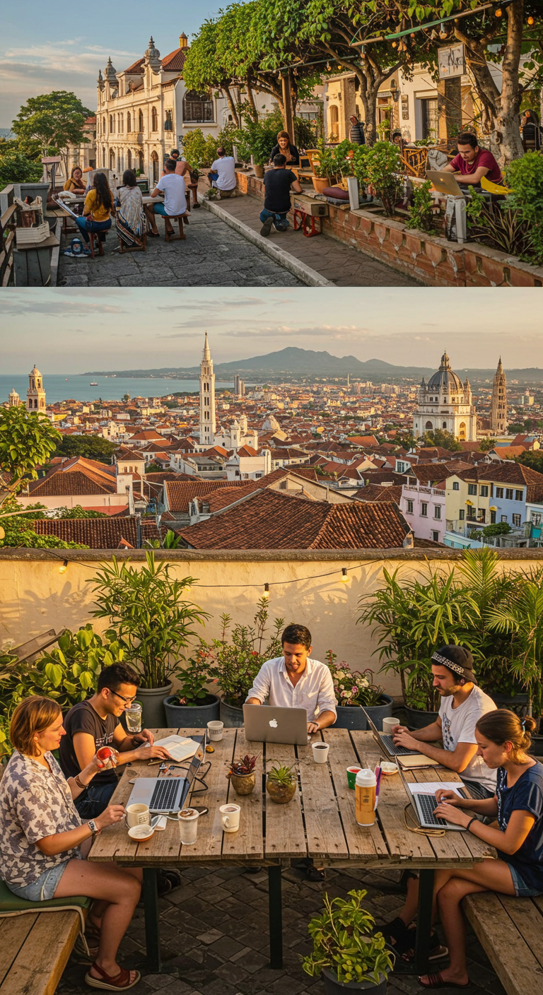 Best 6 destinations for digital nomads