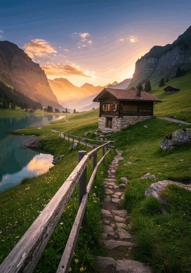 5 Swiss Countryside Getaways for Serene Landscapes and Peaceful Reflection