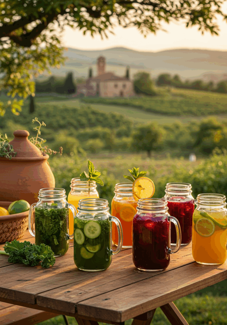 8 Summer Detox Drinks for Wellness-Focused Travel