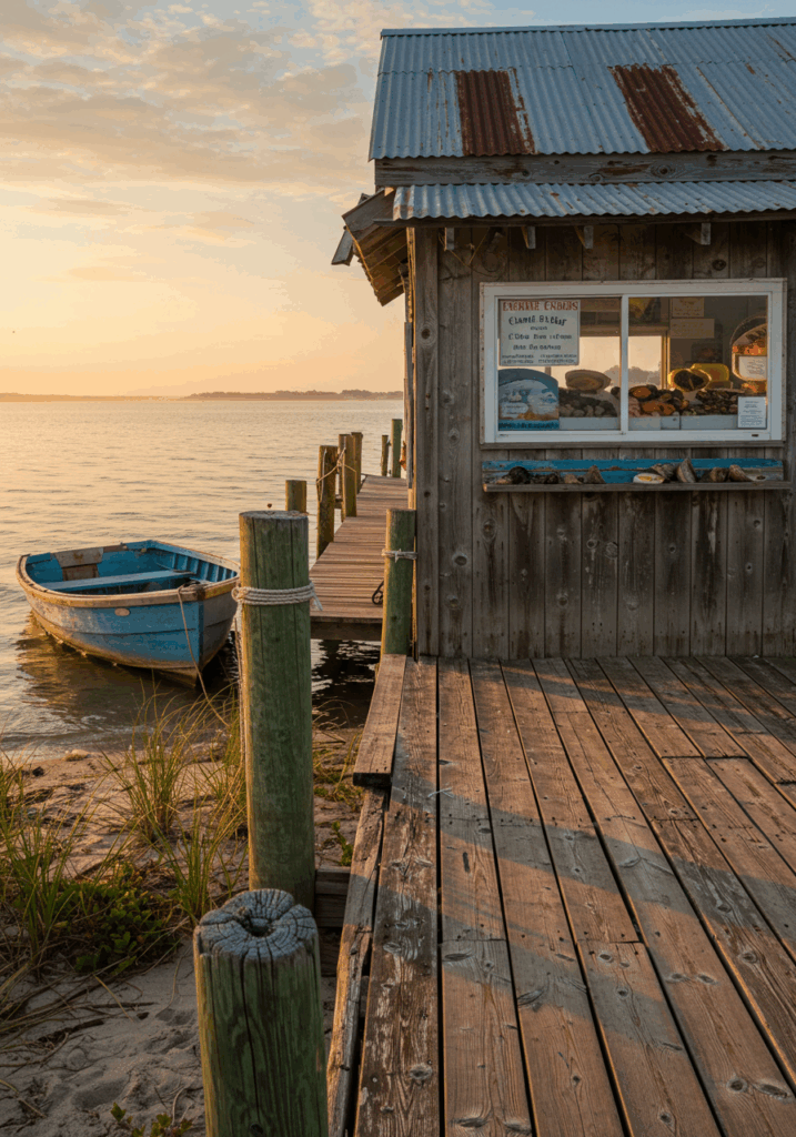 7 Hidden Beach Towns on the East Coast with Incredible Seafood