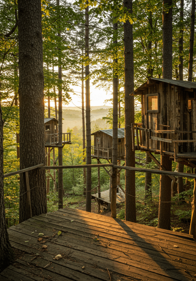 Discover Living Treehouses - Treehouse Community: Nature's Embrace